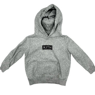 Kith grey hooded sweatshirt, 4-5 years