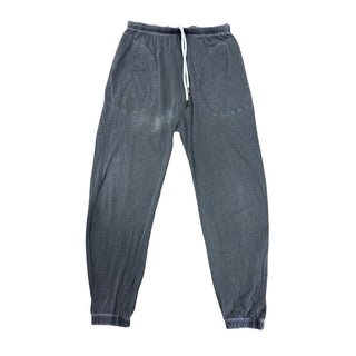 The Great distressed black light weight sweatpants , womens 0