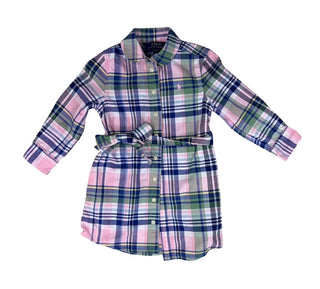 Ralph Lauren plaid dress, 3 years
