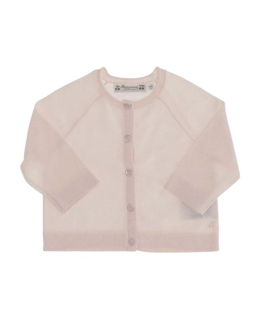 Bonpoint cardigan fadi pink brand new, 3 months