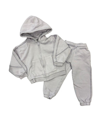 Zara Lilac sweat suit, 4 years