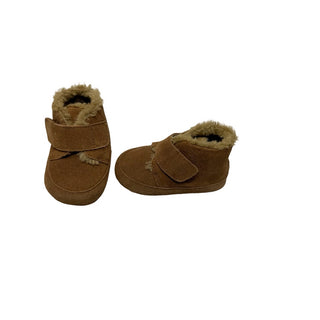 Old soles Suede bootie shoes with sole, Eu 19 (9-18 months)