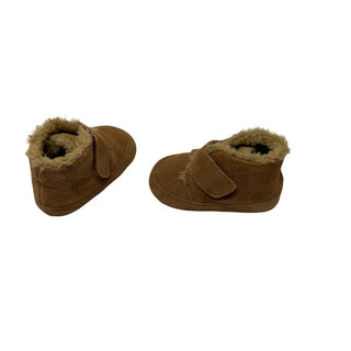 Old soles Suede bootie shoes with sole, Eu 19 (9-18 months)