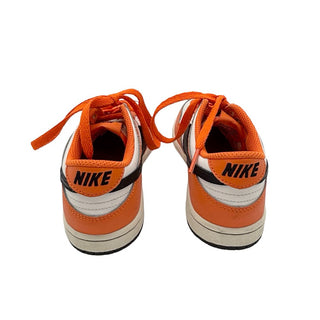 Nike orange/white/black Dunk Low "Halloween 2022", 13 little kid