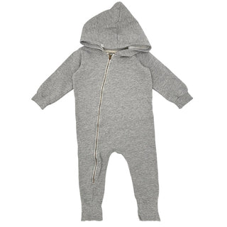 Mini Mioche grey biker romper , 3 years
