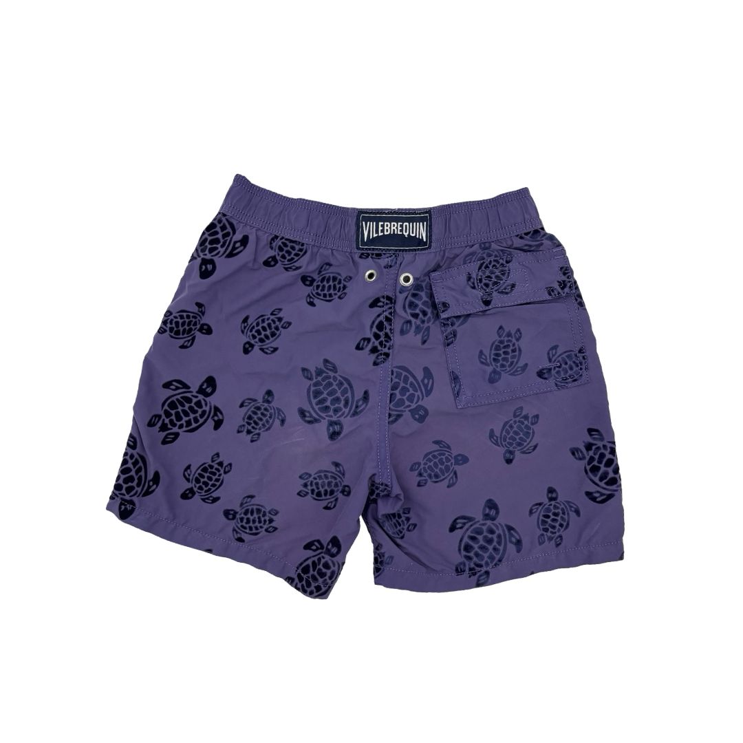 Vilebrequin purple turtles swim shorts, 6 years