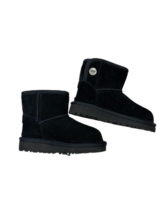 Ugg Black Sueded Boots, 7 little kid