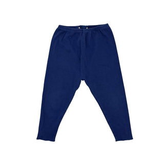 Bonpoint blue leggings, 18 months