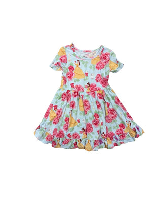 Disney Floral Beauty and the Beast Nightgown, 3-4T