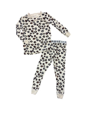 Bougie Babies Leaped print pj set, 2 years