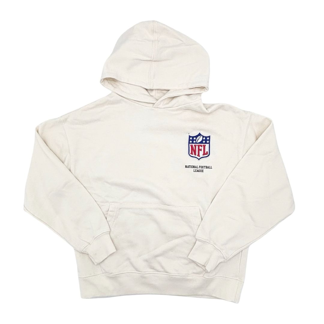 Zara x NFL white NFL hooded sweatshirt, 11-12 years