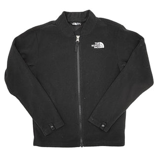 The North Face black fleece jacket, 7-8 years