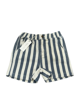 Rylee + Cru striped denim shorts , 2-3 years