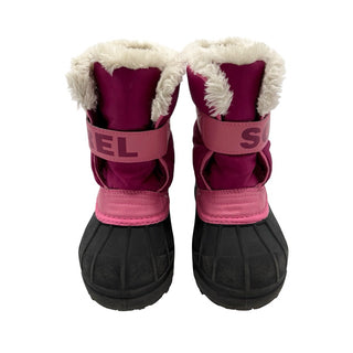Sorel Fuschia winter boots, 13 little kid