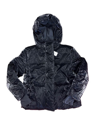 Gap Black Shiny Winter Coat, 6-7 years