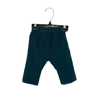Laranjinha green corduroy pants, 3 months
