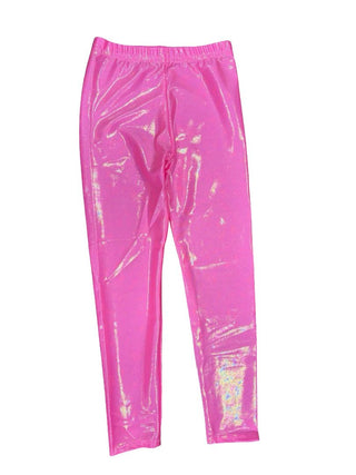 Dori Creations Pink Shimmer Leggings, 8-10 years