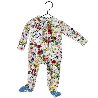 Posh Peanut floral sleeper, 0-3 months