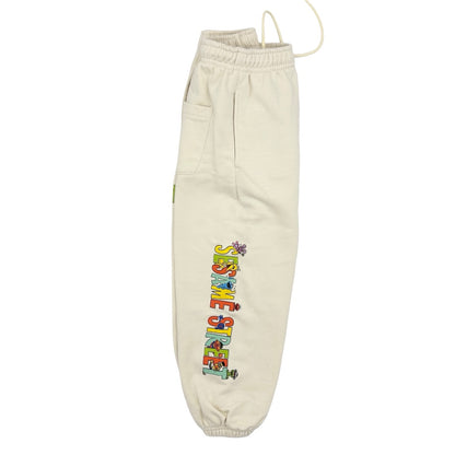 Kith White w/Sesame Street characters, Small (6)