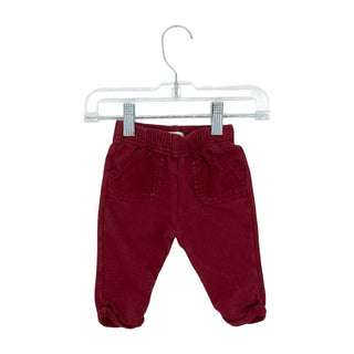 Laranjinha red sweat pants, 3 months