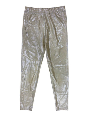 Dori Creations Gold Shimmer Leggings, 8-10 years