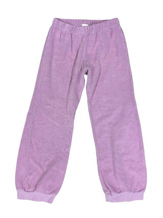 Suzie Kondi Terry Lavendar sweatpants, 8 years