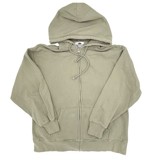 Tna Seam foam green Cozy zip up sweatshirt, 2 womens