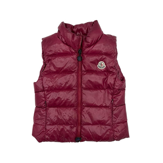 Moncler Fuschia pink vest, 3 years