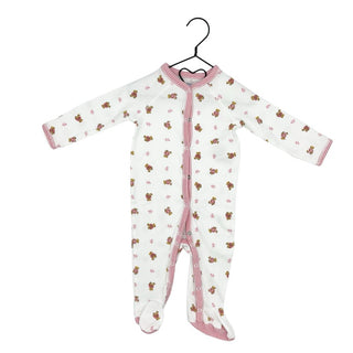 Ralph Lauren pink bear sleeper, 6 months