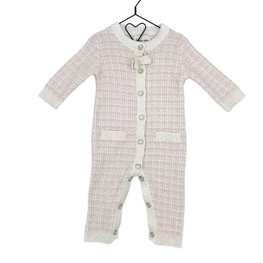 Le Mo Mo chanel lookalike play suit, 0-3 months