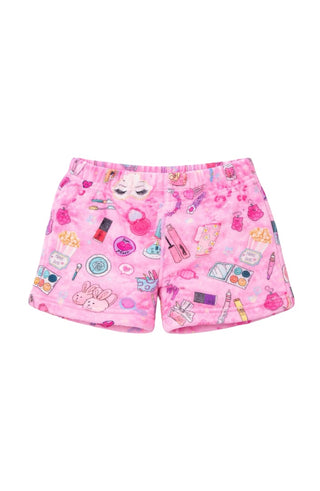 Preppy Goose Plush pj shorts Makeup new with tags, 6 year