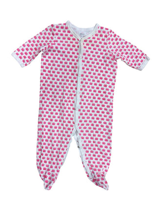 Roller Rabbit Sleeper w/pink butterflies, 3-6 months