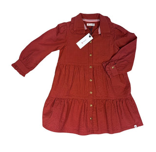 Noppies Jeanette dress in burnt henna new w/tags, 3-4 years