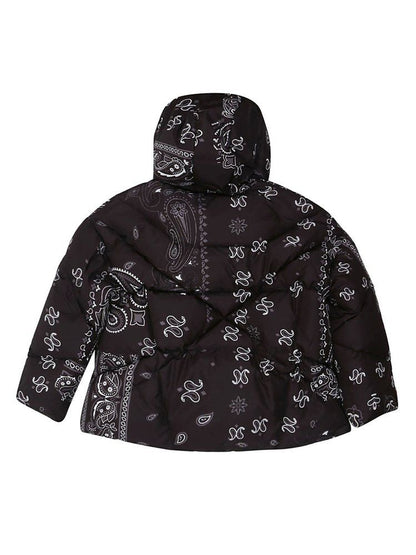 Khrisjoy kids bandana printed hooded jacket, 8 years