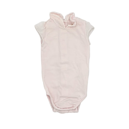 Burberry Pink onesie, 1 month