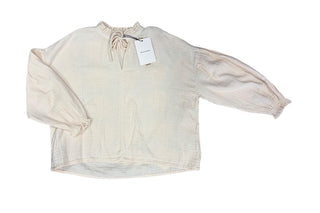 The New Society Organic Olivia blouse in natural new w/tags, 10 years