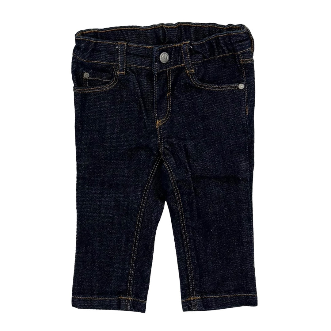 Jacadi Dark denim jeans, 6 months