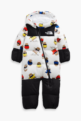 The North Face Bear print Snowsuit, 3-6 months