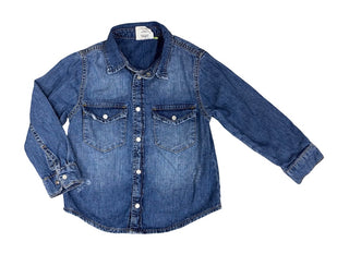 Nununu Denim button up shirt, 4-5 years