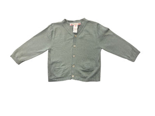 Bonpoint Sage Green Button Down Cardigan, 18 months
