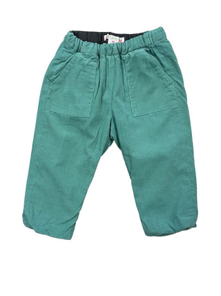 Bonpoint Corduroy Teal Pants, 18 months