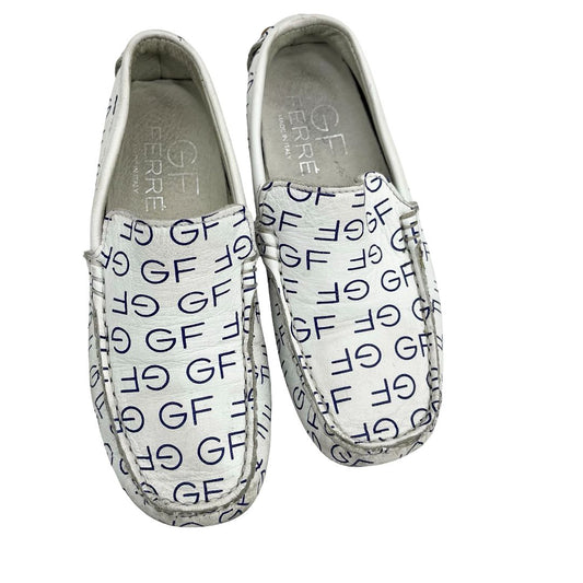 GF Ferre logo driving shoes, euro 30 little kid