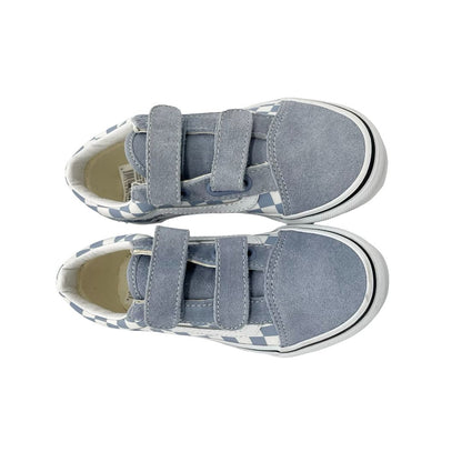 Vans ne with tags blue suded checkered, 13 little kid