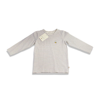 Konges Slojd Basic stripe long sleeve with lemon new with tags, 2 years
