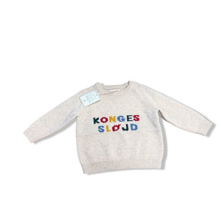 Konges Slojd Billi knit sweater cream new with tags, 2 years