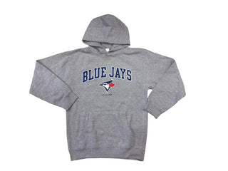 Adidas Grey blue jays hoodie, M (10-12 years)