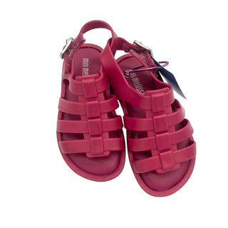 Mini Melissa pink sandals, euro 21 little kid