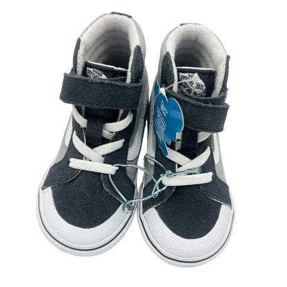 Vans grey high tops, 6 little kid