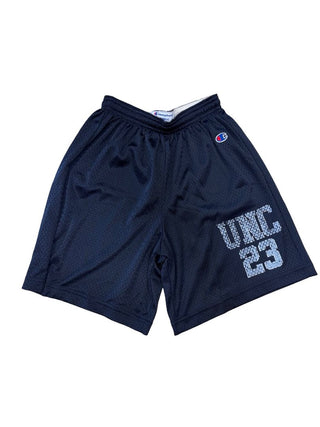 Champion Navy Blue 23 Athletic Shorts, Medium