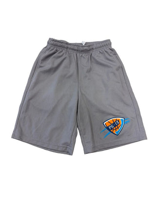 Tee Shirt Mafia Grey Athletic Shorts with PG 13 Logo, Medium
